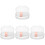 4Pièces Cuillères Bébé Silicone Transparent Pour Médicaments 4