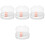 4Pièces Cuillères Bébé Silicone Transparent Pour Médicaments 5