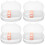 4Pièces Cuillères Bébé Silicone Transparent Pour Médicaments 6