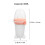 4Pièces Cuillères Bébé Silicone Transparent Pour Médicaments 10