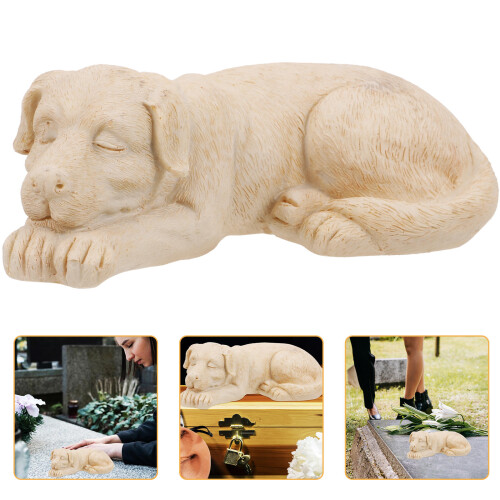 5Pièces Décor Résine Beige Statue Commémorative 1
