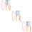 Épingles De Métal Colorées Pour Accessoires DIY Décor 9