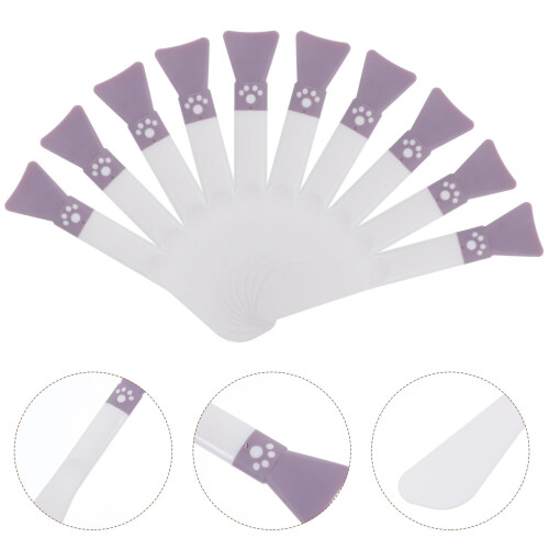 30Pièces Spatules Silicone Double-Embout Doux Pour 2
