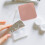 2Pièces Boîtes Rose Pour Lentilles Mini Compactes Voyage 4