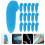 60Pièces Protections Pointes Cutter Bleu Accessoire Cuisine 2