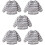 5Pièces Bavettes Toddler En Polyester Résistantes Pour Repas Et Dessin 7