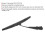 Rear Windshield Wiper Kit CRV 2012-2016 3