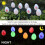Pekkaxy Solar Easter Egg LED String Lights, Waterproof, 8 Modes, Bunny Garden Decor, Compatible with Outdoor Use 4