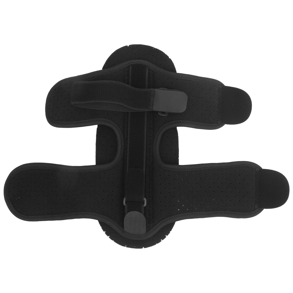 Black Plantar Fasciitis Brace Ankle Support Corrector Splint for Adults