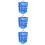 3Pcs Blue Foldable Hanging Drying Rack Mesh for Fish Vegetables Fruit 8
