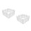 8Pièces Clôture Jardin En Plastique Résistante Décorative 8