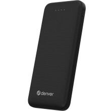 PBS-10010B Batería Externa 10000 mAh Salida USB-A 10 W entradas USB-C y Micro-USB indicadores LED Negro