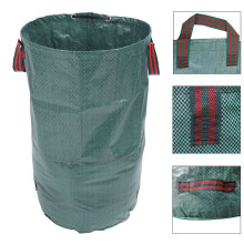 5Pcs Garden Yard Bags 100L Reusable Leaf Waste Trash Containers