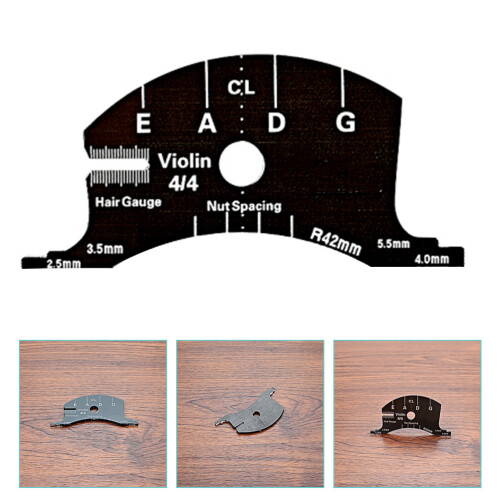 4Pièces Gabarits Polyvalents Ponts De Violon En Plastique 1