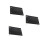 3Pièces Table Pliante Compacte Aluminium Noir Pour Pique-Nique 11