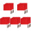 15Pièces Drapeaux Arbitre Signal Acier Inoxydable Pour Match 4
