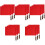 15Pièces Drapeaux Arbitre Signal Acier Inoxydable Pour Match 5