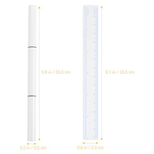 2Ensembles Stylos Marqueurs Peau Double-Pointes Précis 1
