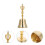 1Pc -Cracked Bell Decorative Buddha Bell Ornament 10