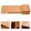 1Set Multi-Color Wooden Computer Screen Riser Desk Organizer for Home 10