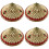 4Pièces Chapeaux Bambou Enfants Déco Style Chinois Multiusage 7