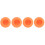4Pièces Étuis Silicone Orange Protecteurs Pour Porte-Collier 5