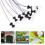 20Pièces Mini Piliers ABS Colorées Décor Miniature DIY 3