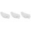 3Pièces Bande Élastique Blanche DIY Corde Stretch Rond Pour Couture 4
