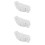3Pièces Bande Élastique Blanche DIY Corde Stretch Rond Pour Couture 8