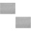 2Pièces Sous-Main Feutre Gris Durable Confortable 5
