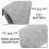 2Pièces Sous-Main Feutre Gris Durable Confortable 9