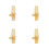 40Pièces Anches Saxophone 2.5 Medium Duresse Pour Alto Sax 10
