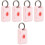 5Pcs Pink Locator Protective Covers Tpu Anti-Scratch Protective Case 3