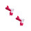 2Pièces Rose Coton Pour 6