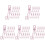 50Pièces Pinces À Linge En Acier Inoxydable Rose Pour Usage 4
