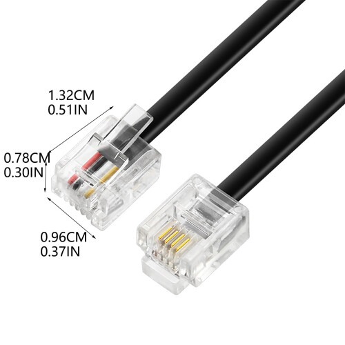 RJ11 Flat Telephone Connect Your Landline Phone With Ease 2