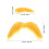 4Ensembles Prothèses De Barbe Et Sourcils En Pour Cosplay 10