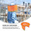 Accessoire Casquette Filet Orange Réfléchissantes 7