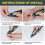 WORKPRO 12V Cordless Rotary Tool Kit 5 Variable Speed 114 Pcs Change Accessories 5