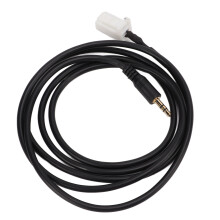 Plug And Play Installation Car Radio AUX Audio Adapter High Quality AUX Cable3.5mm Jack Interface MP3Player Phone Adapter Cable For Toyota Models