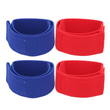 Brazalete de capitán de fútbol duradero con capacidad de torniquete de emergencia, cierre de velcro de alta elasticidad para entusiastas de los