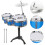 2Ensembles Jouet Tambour Musical Multi ABS Enfant Educatif Fun Durable 9