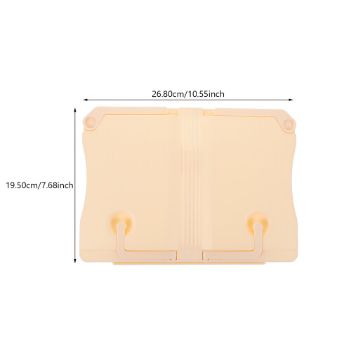 Zehuanyu  Risers Look At The Bookshelf Foldable Stand Student 1