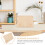 Zehuanyu  Risers Look At The Bookshelf Foldable Stand Student 6