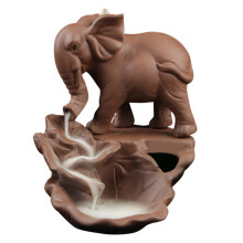 Fragrance Incense Stick Backflow Incense Holder Ceramic Incense Fountain Burner Meditation Room Use Elegant Design Aromatherapy Home Decoration