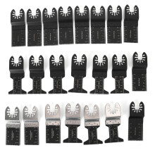 Durable Multitool Blades High Carbon Steel Oscillating Saw Blades Universal Multi Tool Cutting Quick Release Wood Plastic Soft Metal Cutting Built In
