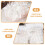200Pièces Masques Jetables Non Tissés Compressés 6