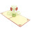 6Pcs Multi Color Up Greeting Cards Handmade for 2