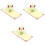 6Pcs Multi Color Up Greeting Cards Handmade for 4