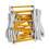 16ft Emergency Fire Escape Ladder Reusable Sturdy 5M Lightweight Multifunctional 2